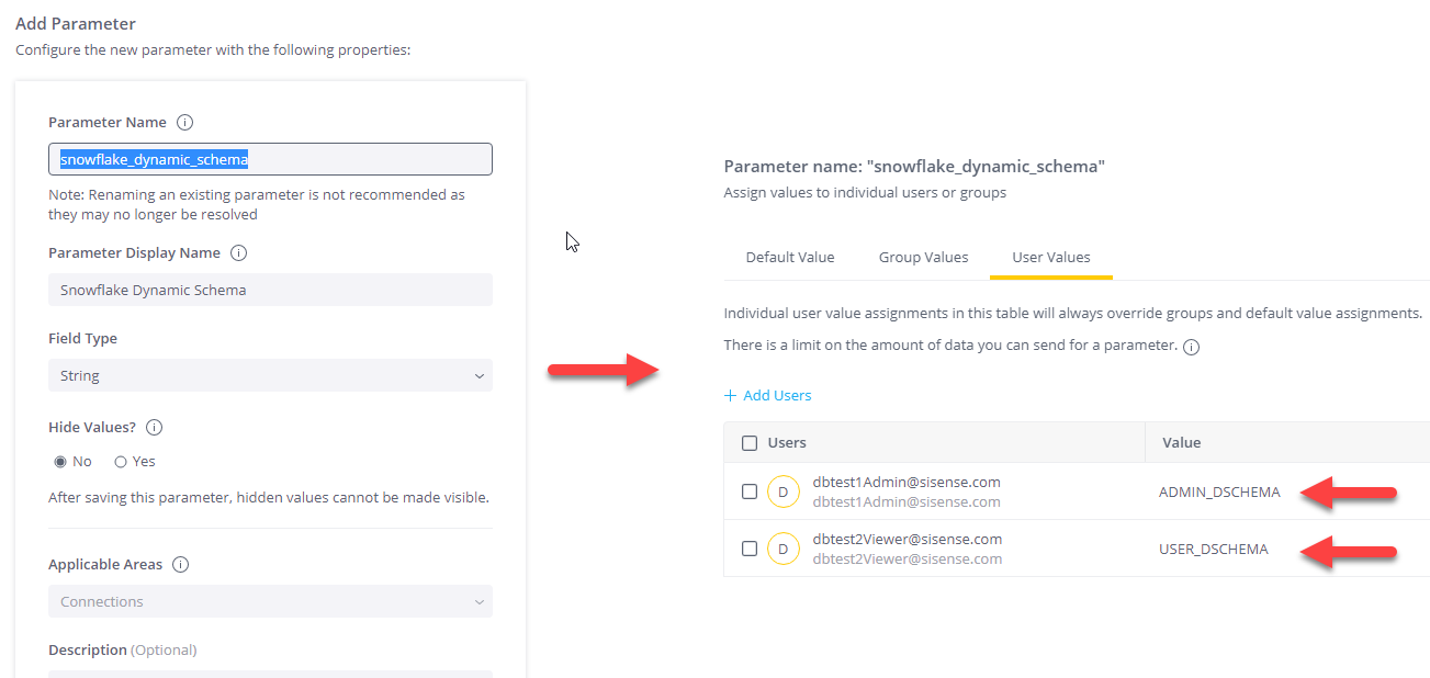 Defining Dynamic Schema User Parameters(1)